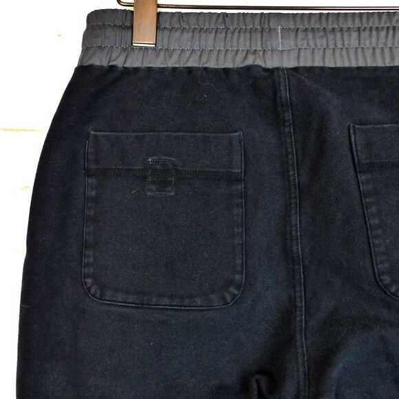 Vuori Joggers Mens S 26x28 Black Balboa Sweatpants Drawstring Performance V406 - Picture 12 of 15